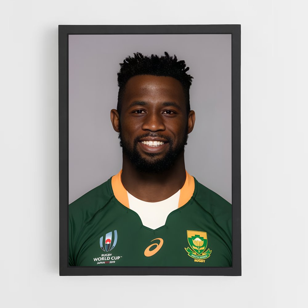 Poster Siya en Action – affiche Rugby (vue 2)